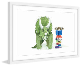 "BFF" Framed Painting Print, 24"x16"