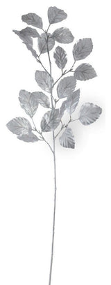 29.5" Artificial Metallic Silver Decorative Spray