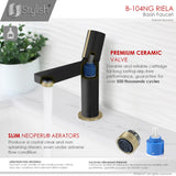 STYLISH Single Handle Modern Bathroom Faucet Basin Sink Faucet