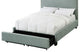 Modus Geneva Queen Ariana Storage Bed, Bluebird