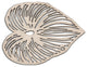 Double-Sided Blue Leaf Coasters Set Of 4