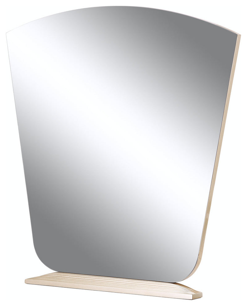 Malibu Crest Wood Vanity with Mirror - Blush
