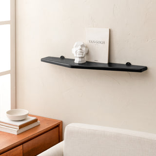 Lonny Wall Mounted Shelves, Black