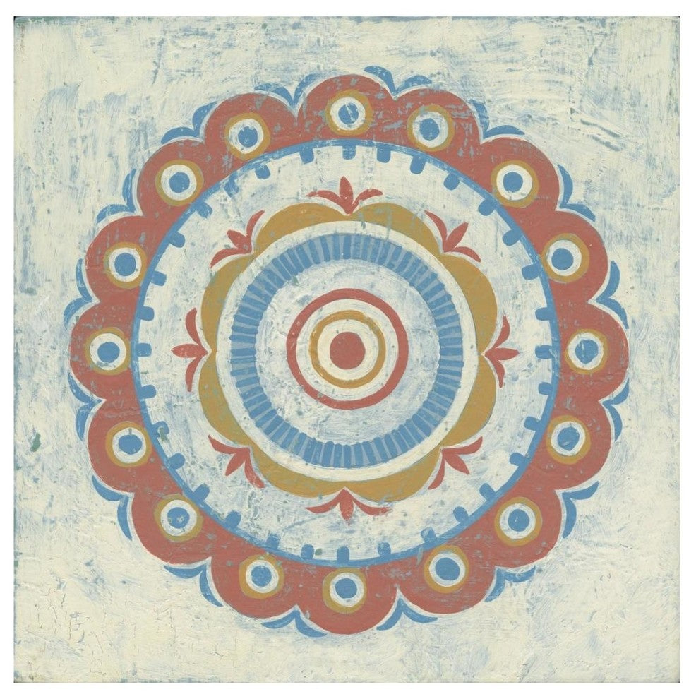 "Lakai Circle II" Digital Paper Print by Kathrine Lovell, 42"x42"
