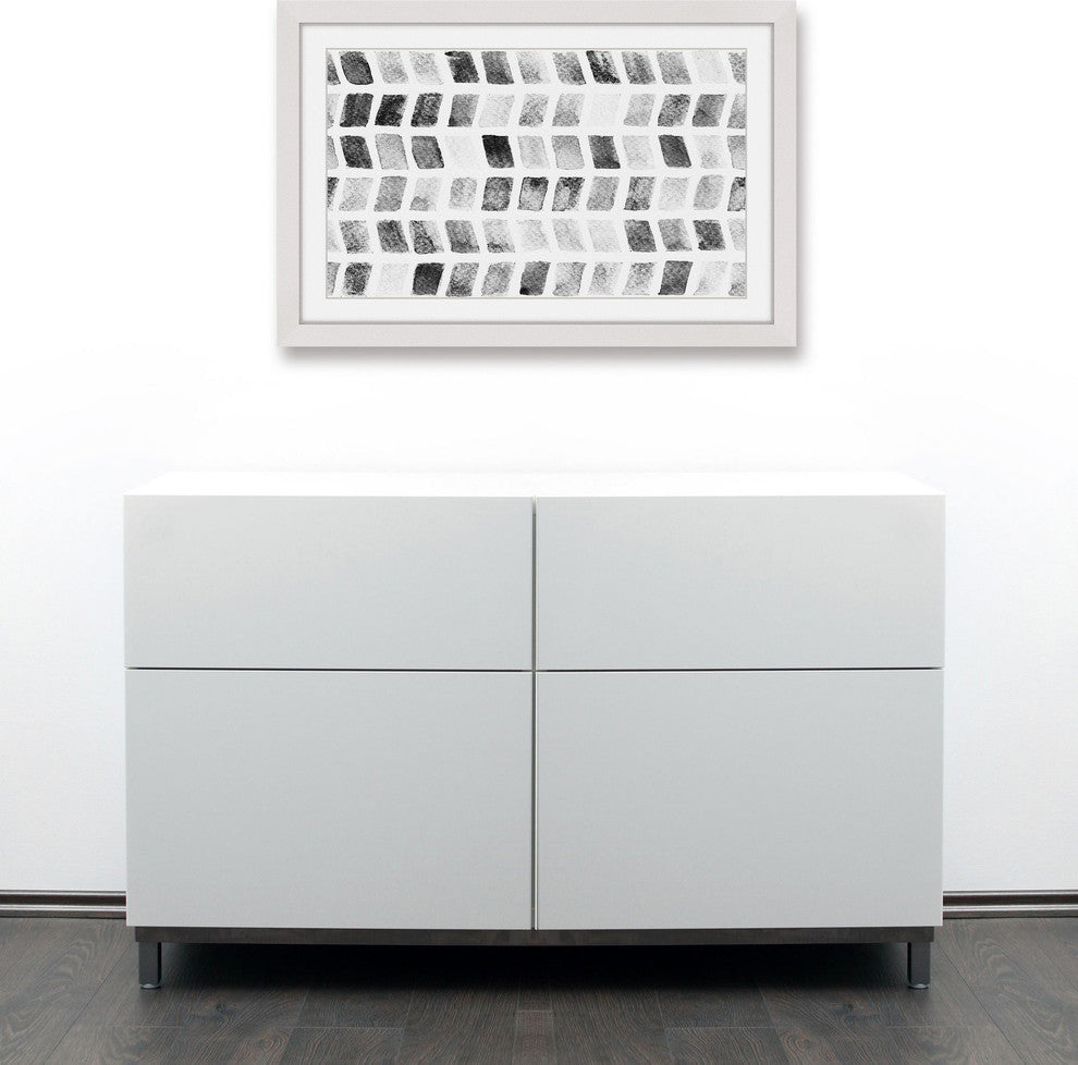 "Jumping Continuation" Framed Art Print