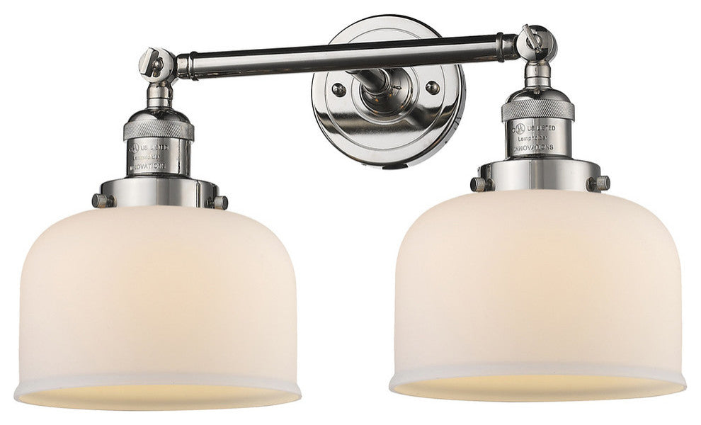 Innovations Lighting 208-Pn-G71-Led 2 Light Dimmable Led Bathroom Fixture