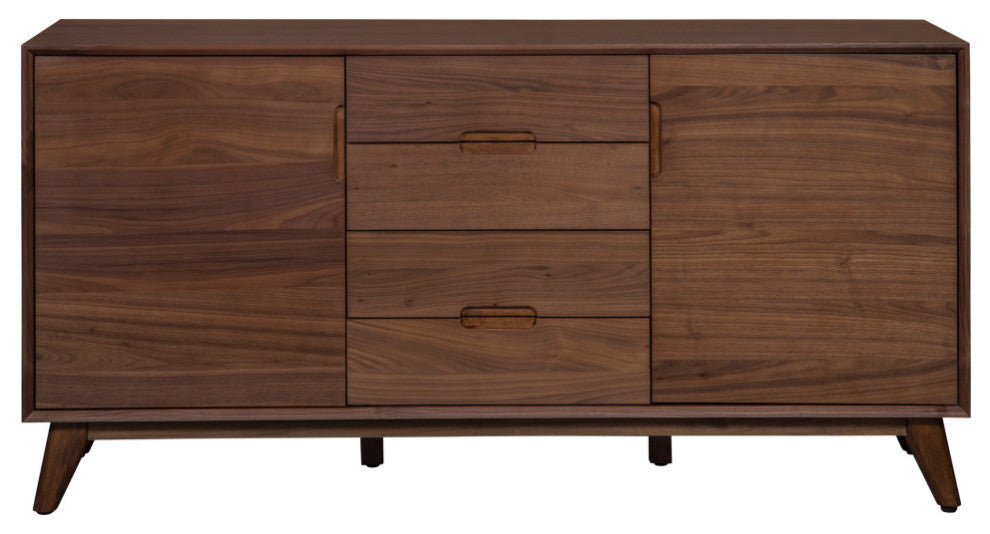 Walnut 3-Section Sideboard 63x32