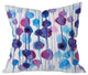 CMYKaren Abstract Watercolor Throw Pillow