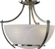 Durango 3-Light Brushed Nickel Interior Pendant