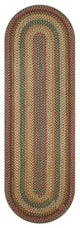 Homespice Decor - 22 x 72" Oval Budapest Wool Braided Runner