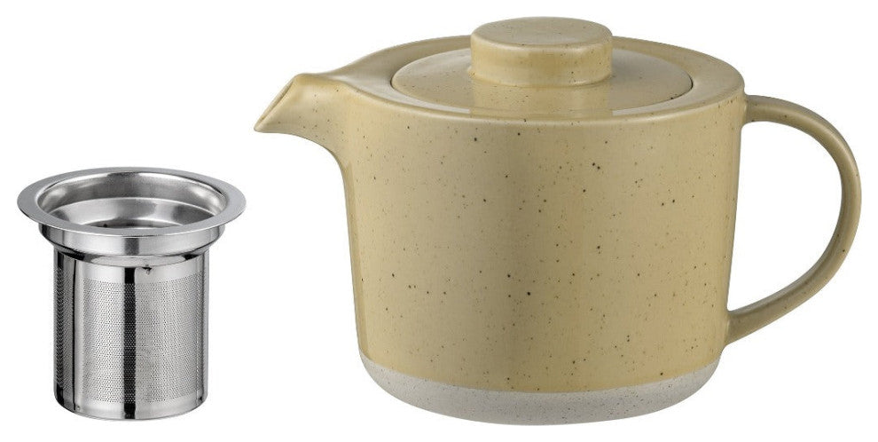 Sablo Teapot W/Filighter, 1 Liter, Savannah