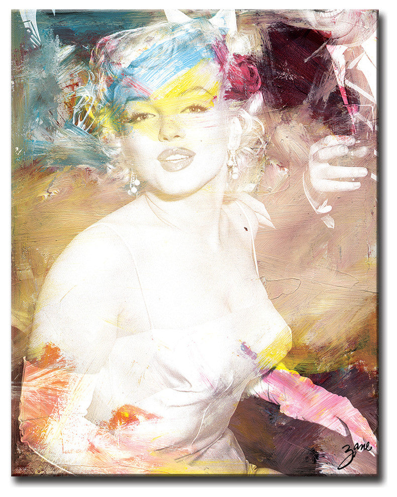 Marilyn, Canvas Wall Art, 40"x30"