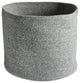 Melia Basket Woven Jute Round Basket 14.8 Dia x 12.2in Slate