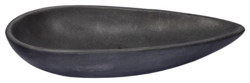 Eden Bath EB_S024LS-H Pod Shaped Vessel Sink - Honed Lava Stone