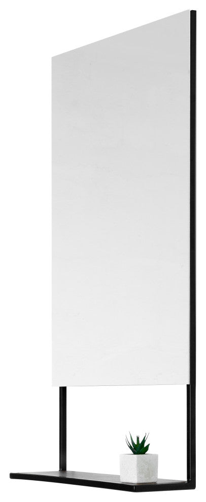 C2 Mirror, Matte Black 19"