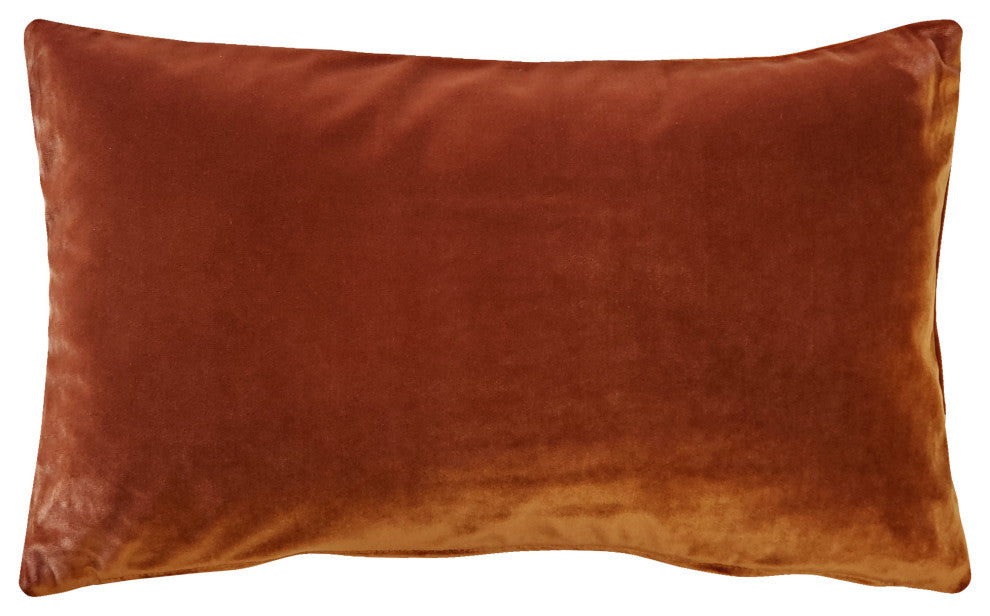Castello Velvet Throw Pillows, Complete Pillow with Insert (18 Colors, 3 Sizes)
