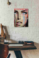 Epic Graffiti "Jaime Mon Amour" by Loui Jover, Giclee Canvas Wall Art, 12"x16"