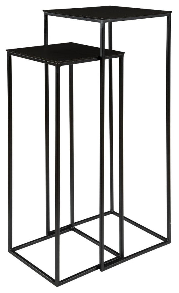 Uttermost Coreene Nesting Pedestal Tables, Set of 2