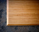 Rustin Bamboo Tri-Fold Chair Mat, Natural, With Lip, 47"x51"
