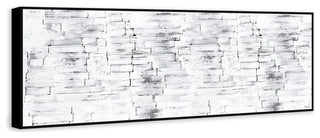 "Bare Imagination" Floater Framed Painting Print on Canvas, 45x15