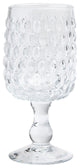 Claire Hand-Blown Wine Glasses, Set of 6, Clear