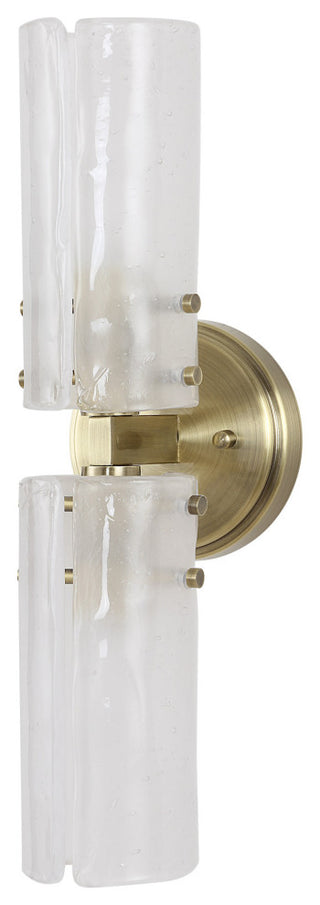 Uttermost 22588 Mistie 2 Light 17" Tall Wall Sconce - Brass