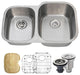 The Polaris PR305 18 Gauge Kitchen Ensemble