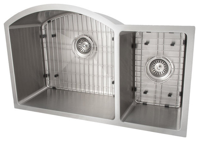 ZLINE 33 In. Under Mount Sink, Stainless Steel, Double Bowl, SC70D-33
