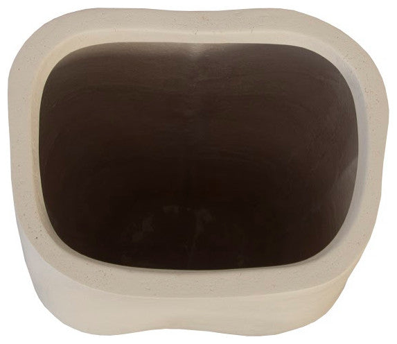 Claire Planter, White, Large