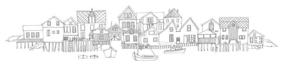 "Nordic Village I v2" Digital Paper Print by Avery Tillmon, 30"x24"