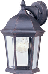 Maxim Builder Cast 1-Light Outdoor Wall Lantern Rust Patina - 1024RP