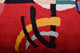 Lumbar Red Kandinsky Decorative Pillow Cover Abstract Counterweights Wool 14x20
