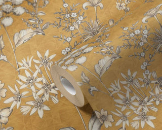 Textured Wallpaper Floral, 391172