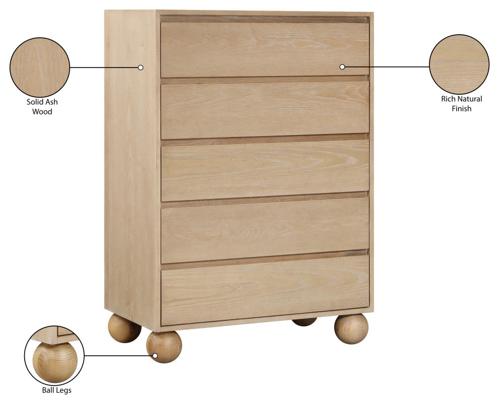 Kent Bedroom Set, Natural, Chest
