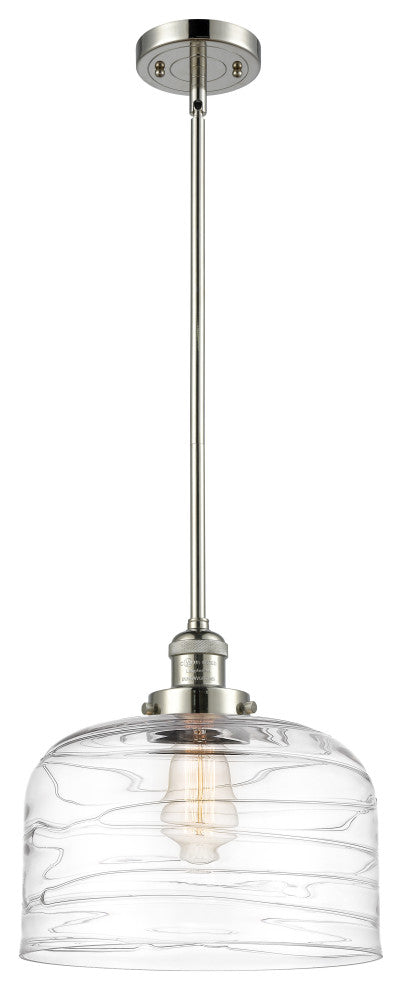 INNOVATIONS 201S-PN-G713-L 1-Light Mini Pendant Polished Nickel