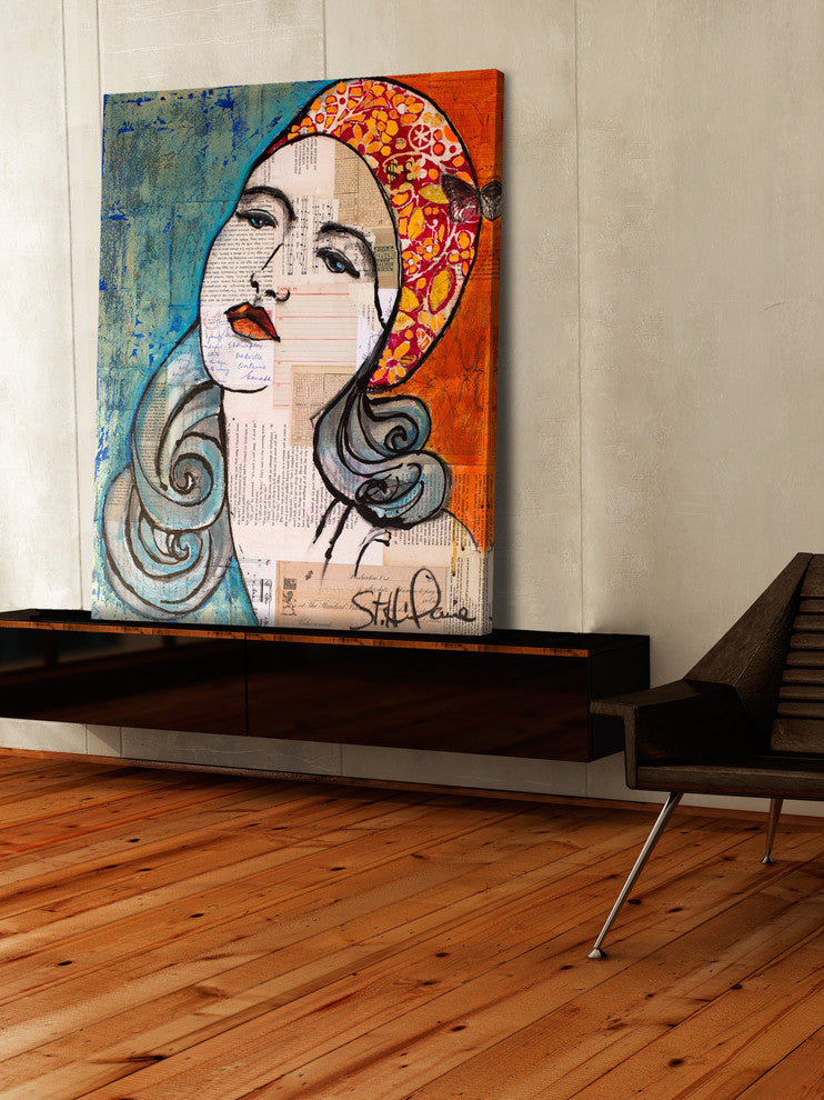 "Sweet Resistance" Painting Print on Wrapped Canvas, 30x36