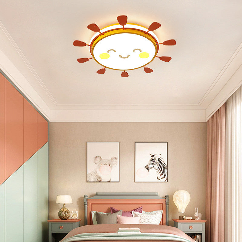 Crissier | Creative LED Smile Sun Ceiling Lamp for Kids room