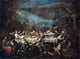 Alessandro Magnasco Gypsy Wedding Banquet, Gallery Wrapped Canvas, 21"x28"