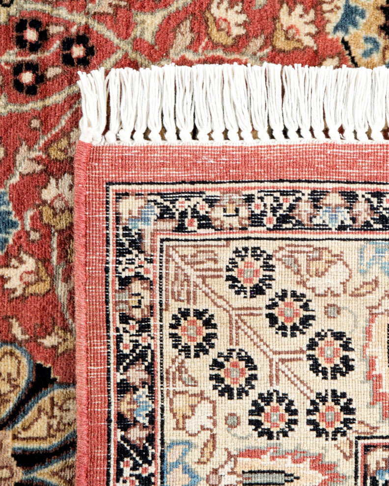 Mogul, One-of-a-Kind Hand-Knotted Area Rug Blue, 3' 2 x 8' 10