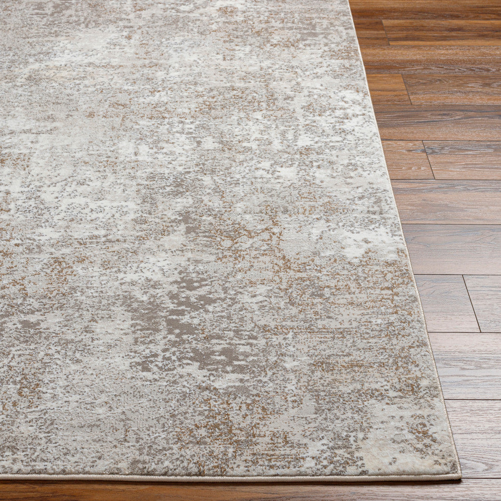 Allegro plus AGP-2302 Light Brown Machine Woven 9'2" x 12' Rug