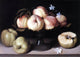 Panfilo Nuvolone Still-life With Peaches, 18"x27" Wall Decal