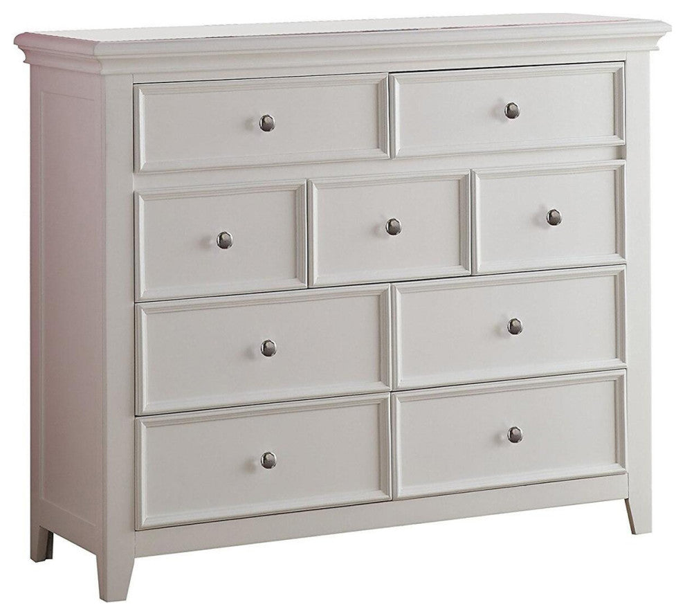 Oversized TV Console, White