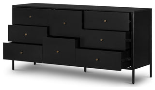 Soto 8 Drawer Dresser-Black