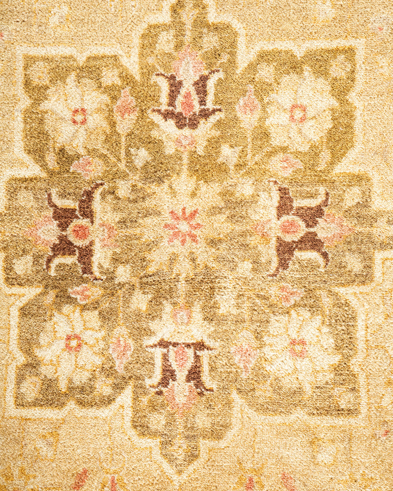 Mogul, One-of-a-Kind Hand-Knotted Area Rug Light Gray, 8' 3" x 13' 10"