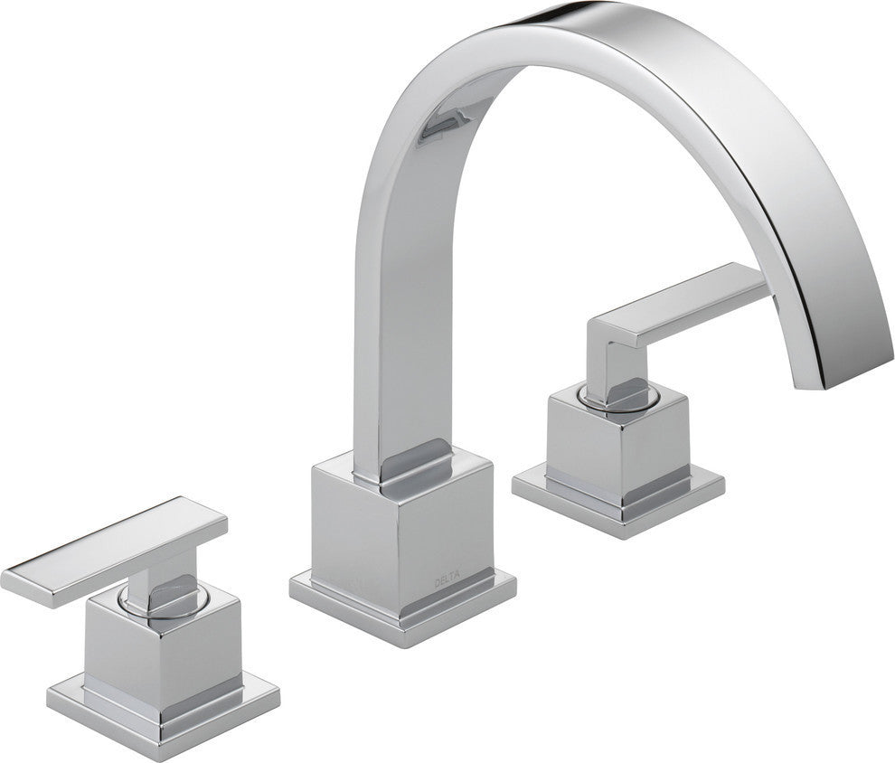 Delta Vero Roman Tub Trim, Chrome, T2753