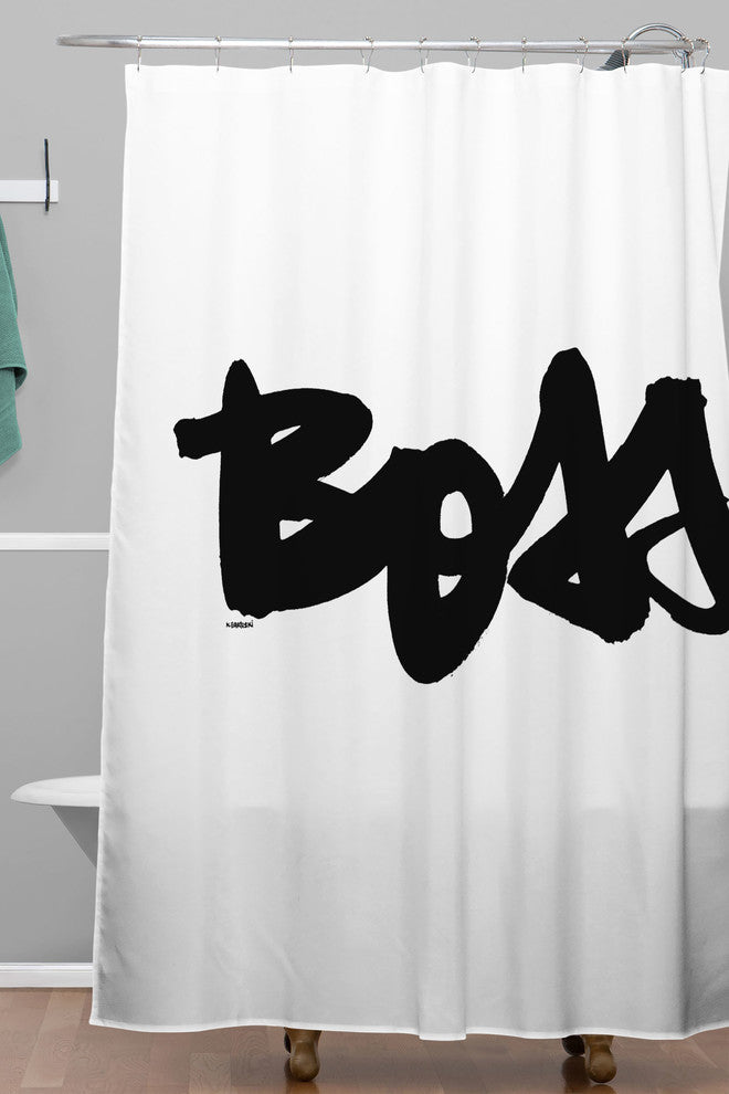 Deny Designs Kal Barteski Boss Shower Curtain