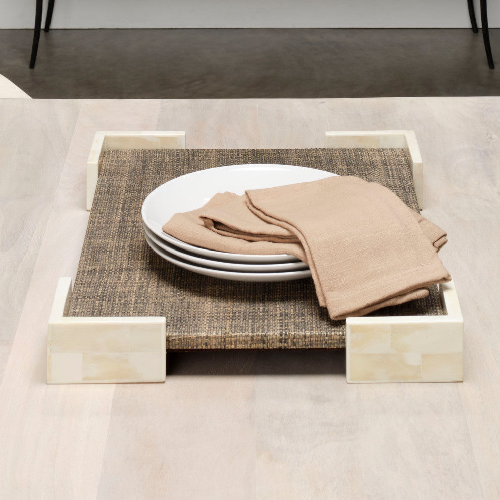Paradise Bone Decorative Tray