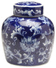 9" Blue & White Ginger Jar