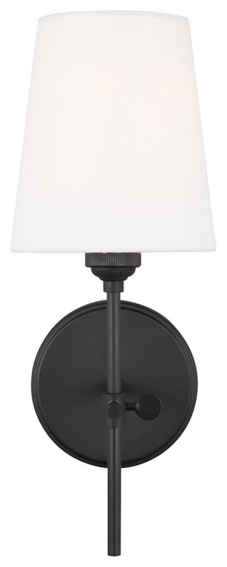 Baker 1-Light Wall / Bath Sconce, Midnight Black