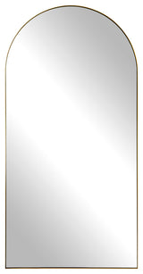 Uttermost Crosley Antique Brass Arch Mirror